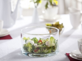 Salaterka szklana na sałatkę warstwową Edwanex 20 cm