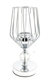 Świecznik kryształowy GLAMOUR LATARENKA 29 cm