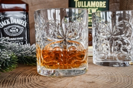 Szklanki kryształowe do whisky RCR TATTOO 340ml 6szt kpl