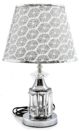 Lampka NOCNA LED GLAMOUR Podświetlana stopa 40 cm