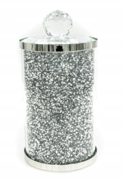Pojemnik szklany Silver GLAMOUR