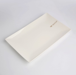 Półmisek prostokątny REGULAR kremowy 26 cm
