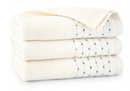 Ręcznik bawełniany OSCAR 30x50 cm KREMOWY