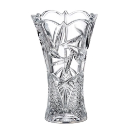 Kryształowy wazon Bohemia Pinwheel 205mm 