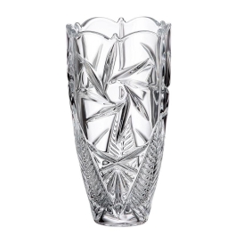 Kryształowy wazon Bohemia Pinwheel 250mm 