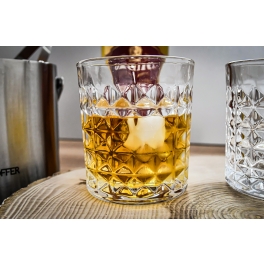 Szklanki do napojów whisky 280ml DIAMANTE kpl. 6szt
