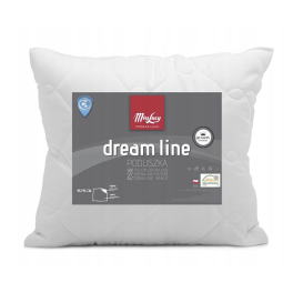 Poduszka silikonowa DREAM LINE biała 45x45 cm