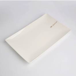 Półmisek prostokątny REGULAR kremowy 26 cm