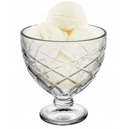 Pucharek szklany do lodów i deserów MIDO 400 ml