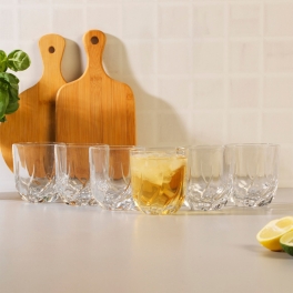Kryształowe szklanki do whisky 400ml RCR TRIX kpl.6szt