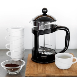 Zaparzacz do kawy lub herbaty BIG 800ML czarny