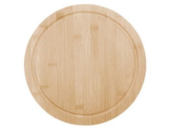 Deska do krojenia bambusowa okrągła 25 cm
