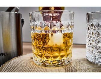 Szklanki do napojów whisky 280ml DIAMANTE kpl. 6szt