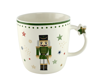 Kubek Christmas Star 380ml Florina Zielony