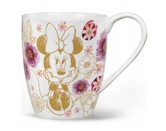 Disney Kubek porcelanowy 400ml Minnie Flowers