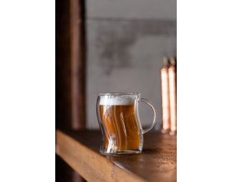 Kufel szklanka do piwa z podwójną ścianką Bolla 500 ml