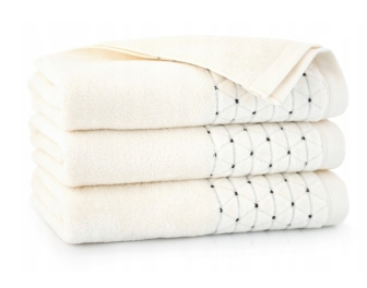 Ręcznik bawełniany OSCAR 30x50 cm KREMOWY
