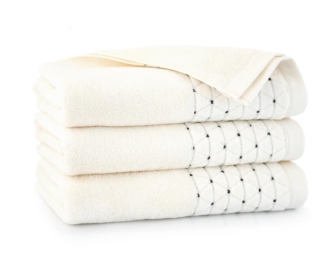 Ręcznik bawełniany OSCAR 50x100 cm KREMOWY