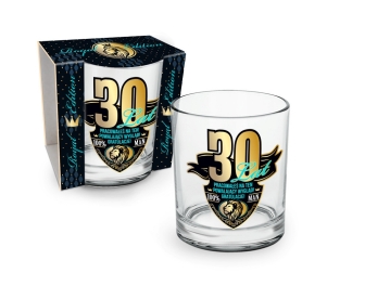 Szklanka do whisky ROYAL EDITION 30 lat 270 ml