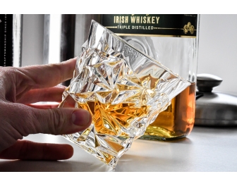 Szklanki do whisky GLACIER Bohemia 350 ml kpl 6szt.