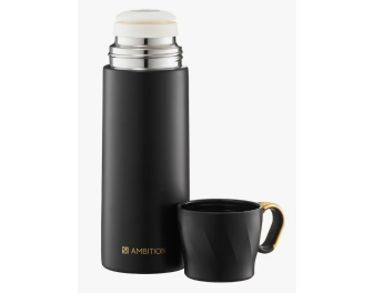 Termos do kawy i herbaty Royal 350 ml czarny AMBITION