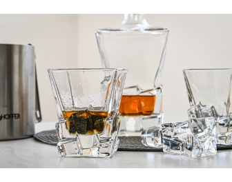 Zestaw do whisky ICEBERG karafka + szklanki  6+1el.