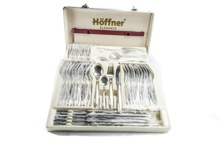 Zestaw sztućców Hoffner SIMPLY 7330S SATYNA 72el | szklaneczki.pl